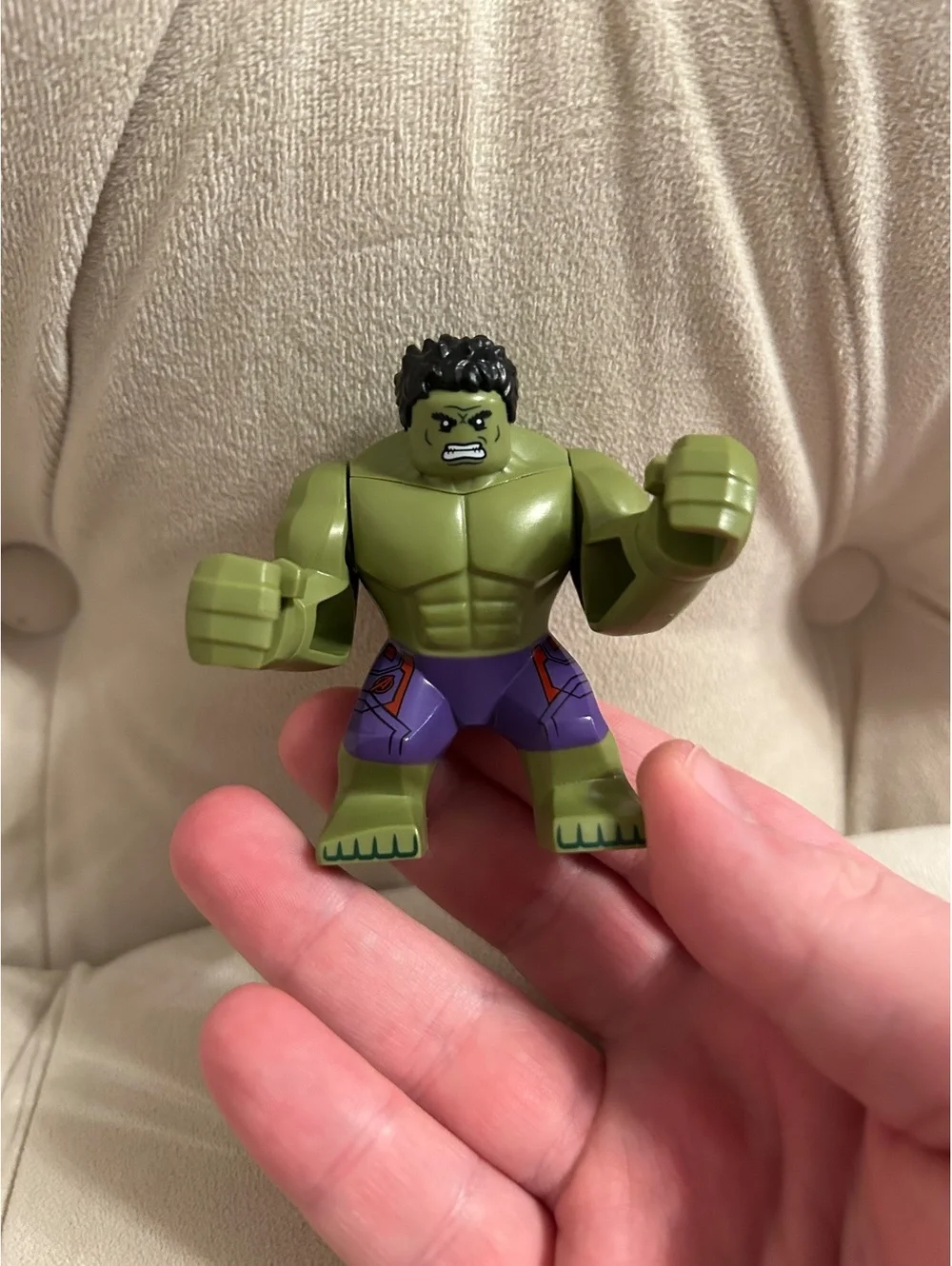 Lego Marvel Super Heroes Age of Ultron Minifigure - Incredible Hulk (2015) …